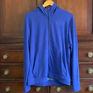 Nike Men Large Zip Hoodie